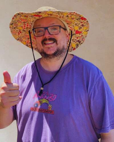 Extra-Wide Brim Mushroom Hemp Hat