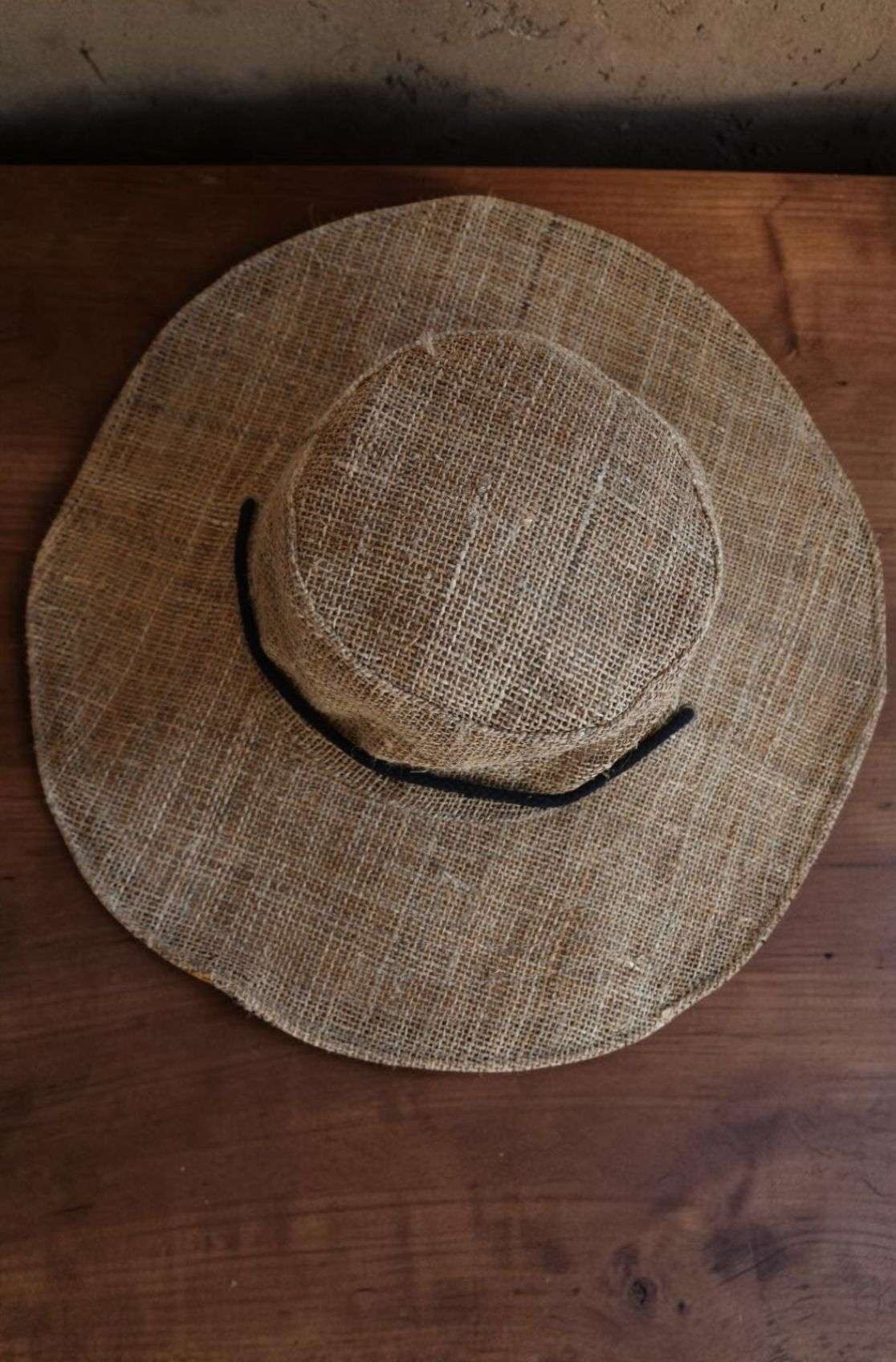 Extra-Wide Brim Mushroom Hemp Hat - Image 3