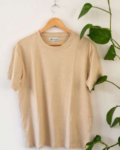SpreadMaya Hemp Classic Tee - Beige
