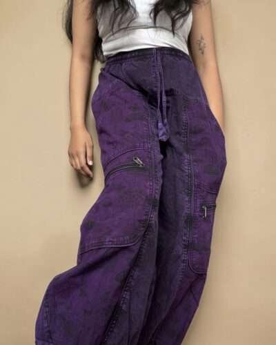 ShroomBloom Trousers - Purple - Image 5