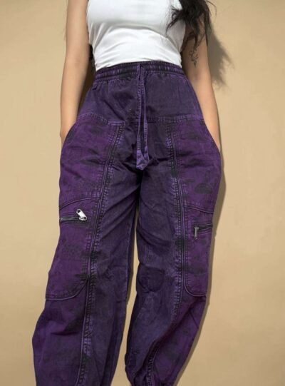 ShroomBloom Trousers - Purple - Image 2