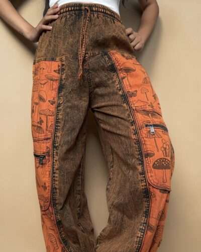 ShroomBloom Trousers - Washed Red - Image 3