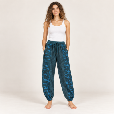 ShroomBloom Trousers - Teal