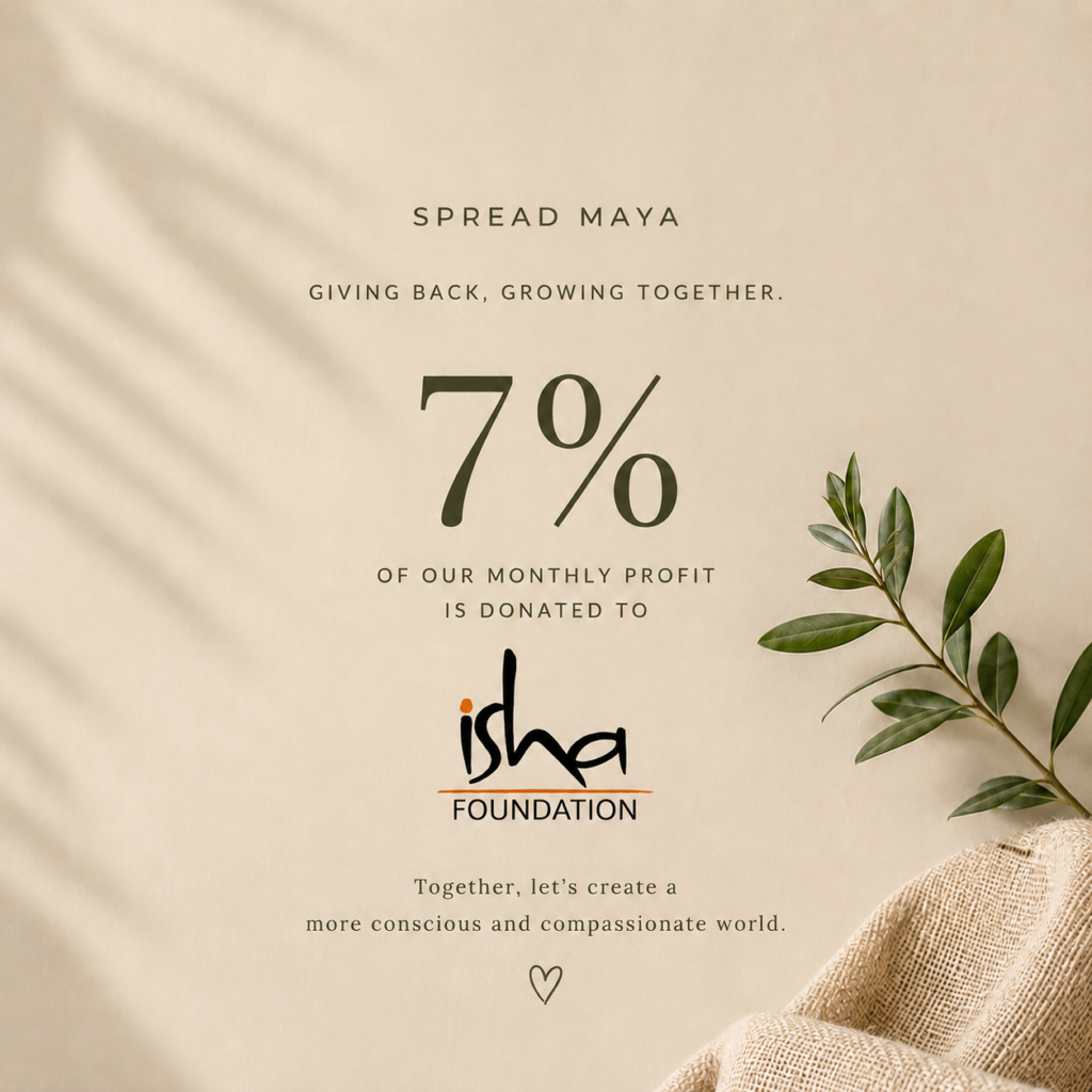 7% of monthly income donation to isha fooundation