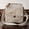Maya Natural Hemp Crossbody Bag