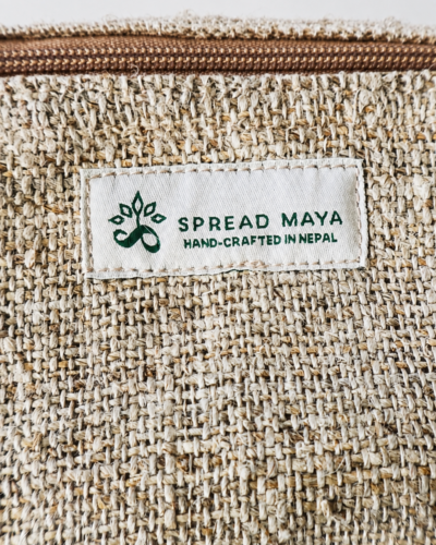 Maya Natural Hemp Crossbody Bag - Image 5