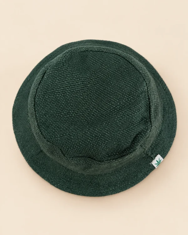 spreadmaya green bucket hat top view