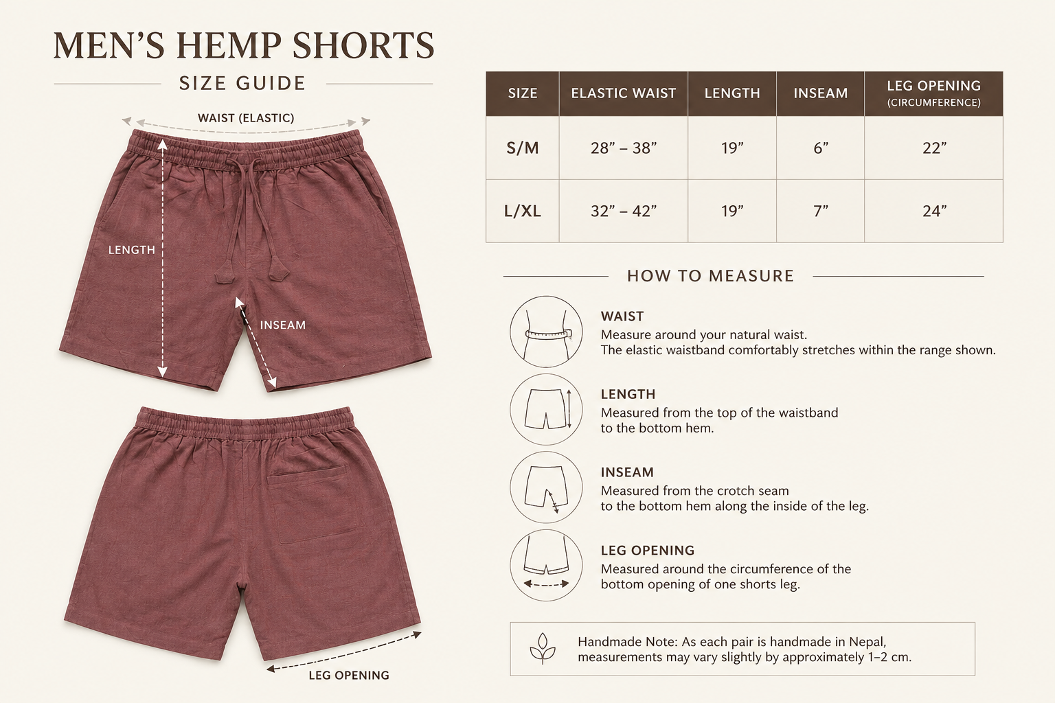Men’s Hemp Shorts - Image 6