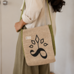 SpreadMaya Hemp Messenger Bag