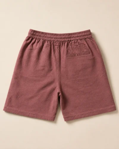 hemp men's short back