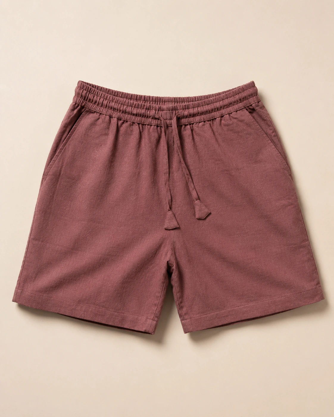 hemp men's short front