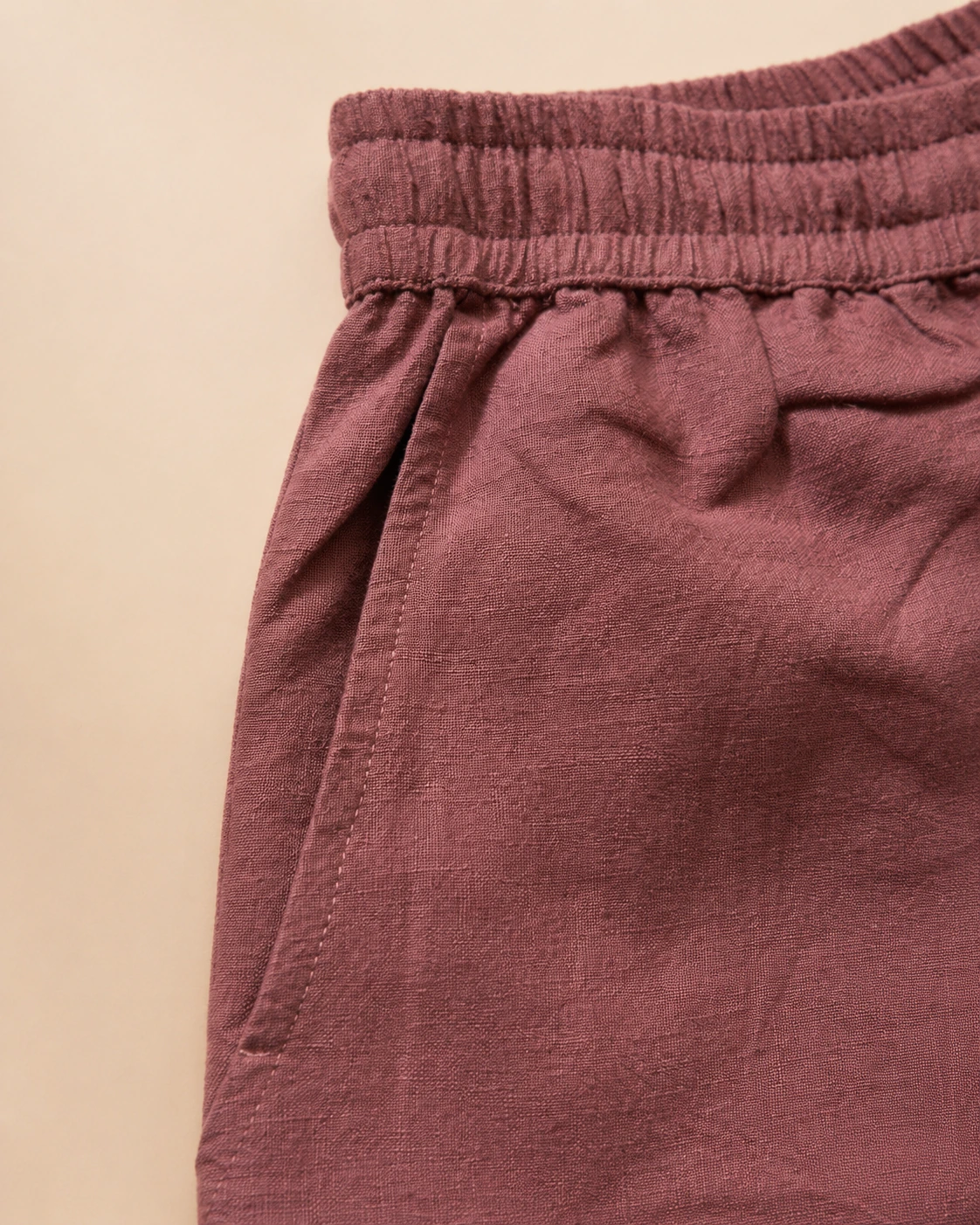 hemp men's short pocket