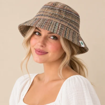 Rara Hemp Bucket Hat - Himalayan Pebble - Image 3