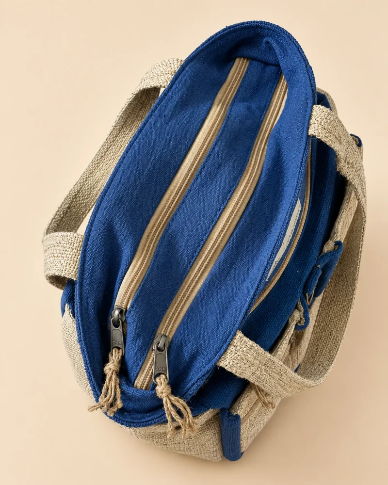 everyday-organiser-tote-bag-navy-top-zipper-view.