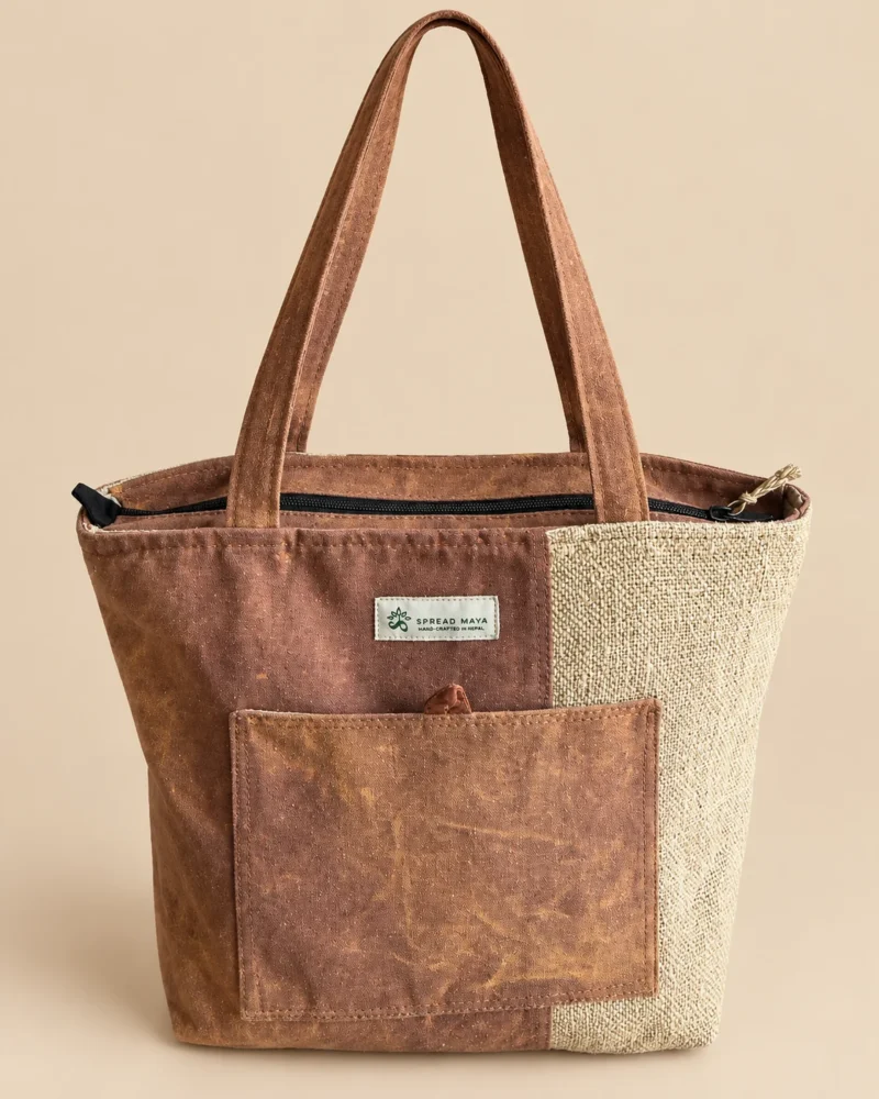 Himalayan Earth Hemp Tote Bag