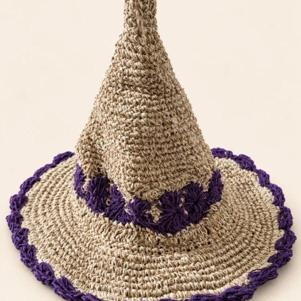 WildWitch Crochet Hemp Hat